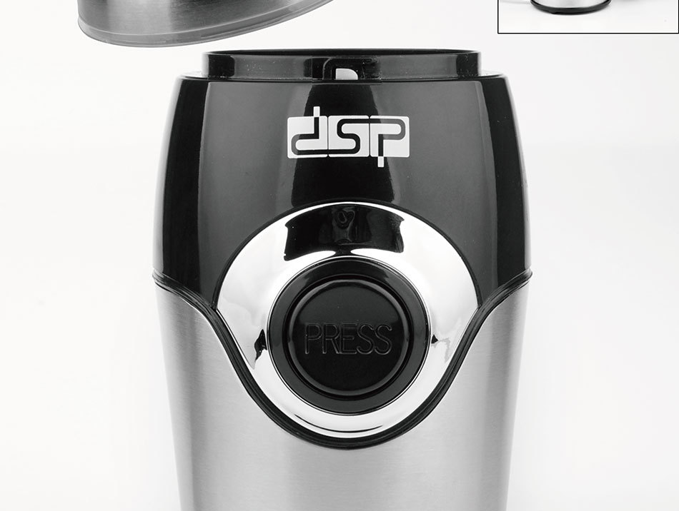 Ηλεκτρικός Μύλος Άλεσης Καφέ 200W DSP - Silver